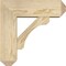 Ekena Millwork Legacy Craftsman Rough Sawn Bracket w/ Offset Brace, Douglas Fir, 6"W x 16"D x 16"H BKT0604X16X16LEC04RDF - alternate 3